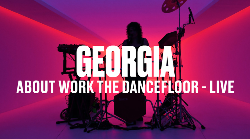 GEORGIA - ABOUT WORK THE DANCEFLOOR + STARTED OUT (LIVE) - VEVO DSCVR